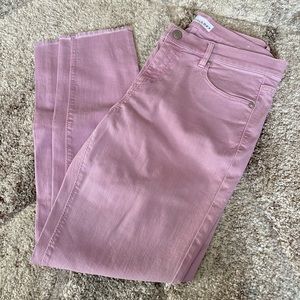 Ann Taylor Loft Cropped Jeans